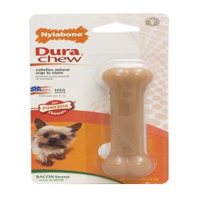 Nylabone Power Chew Flavored Durable Chew Toy for Dogs Bacon, 1ea/XS/Petite 1 ct