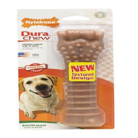 Nylabone Power Chew Flavored Durable Chew Toy for Dogs Bacon, 1ea/XL/Souper 1 ct