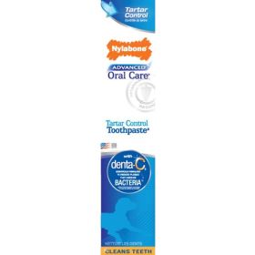 Nylabone Advanced Oral Care Tartar Control Dog Toothpaste Original, 1ea/2.5 Oz. 1 ct