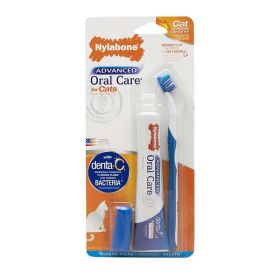 Nylabone Advanced Oral Care Cat Dental Kit 1ea/2.5 oz