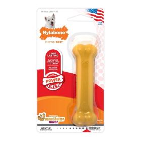 Nylabone Power Chew Flavored Durable Chew Toy for Dogs Peanut Butter, 1ea/SMall/Regular 1 ct