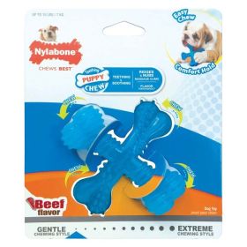 Nylabone Puppy Chew X Bone Chew Toy X Shaped Bone, 1ea/SMall/Regular 1 ct