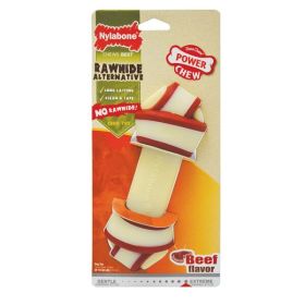 Nylabone Power Chew Rawhide Knot Chew Bone Beef, 1ea/Large/Giant 1 ct