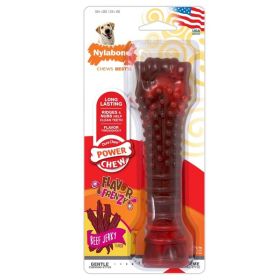 Nylabone Flavor Frenzy Power Chew Dog Toy Beef Jerky, 1ea/XL/Souper 1 ct