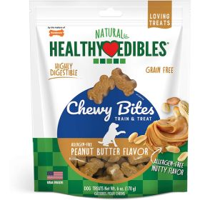 Nylabone Healthy Edibles Chewy Bites Dog Training Treats Chicken, 1ea/6 oz