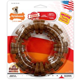 Nylabone Power Chew Textured Dog Chew Ring Toy Ring, Flavor Medley, 1ea/SMall/Regular 1 ct