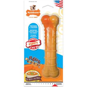 Nylabone Puppy Power Textured Nylon Puppy Chew Toy Beef Broth  Vegetables, 1ea/Large/Giant 1 ct