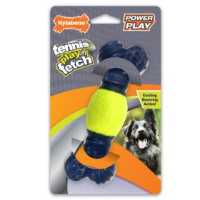 Nylabone Power Play Tennis Play 'n Fetch Interactive Dog Toy Play 'n Fetch, 1ea/One Size 1 ct