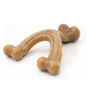 Nylabone Gourmet Style Strong Chew Wishbone Dog Toy Wishbone, Chicken, 1ea/Large/Giant 1 ct