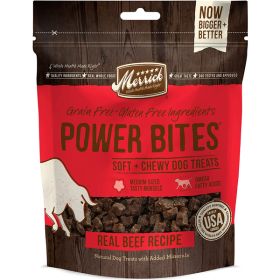 MERRICK DOG POWER BITE BEEF 6OZ (Case of 6)