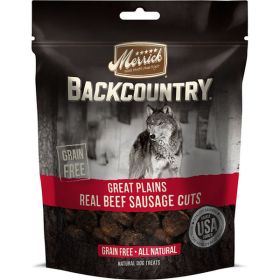 Merrick Backcountry Dog Beef Sausage Cuts 5oz. (Case of 6)