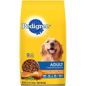 Pedigree Roasted Chicken, Rice & Vegetable Dry Dog Food 3.5 lb