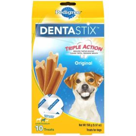 Pedigree DENTASTIX Chicken Flavor Dog Dental Treat 5.57 oz 10 Count Small/Medium