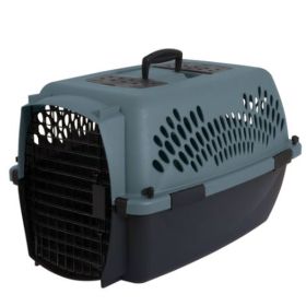 Aspen Fashion Pet Porter Dog Kennel Hard-Sided Falcon, Black 24 in