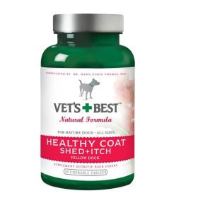 Vet's Best Best Healthy Coat Shed and Itch 50 Count