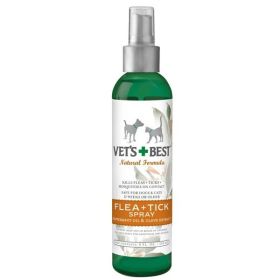 Vet's Best Natural Flea and Tick Spray 8 fl. oz