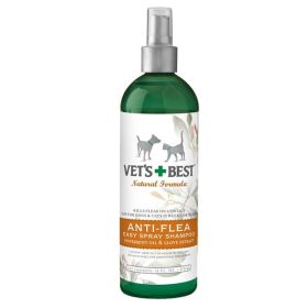 Vet's Best Anti-Flea Easy Spray Shampoo for Dogs 16 fl. oz