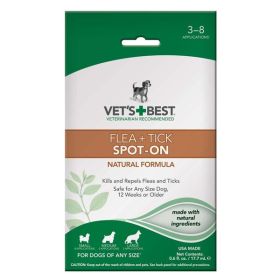 Vet's Best Flea and Tick Spot-On 0.6 fl. oz