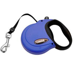 Coastal Retractable Dog Leash Blue 12 ft Extra-Small